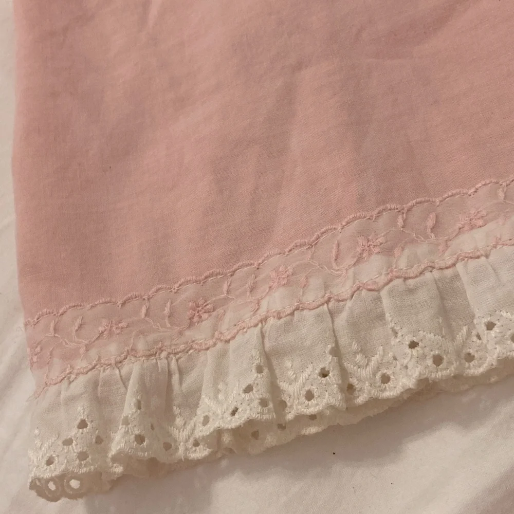Soft Pink Textured vintage bath hand towel perfect. From 1970s